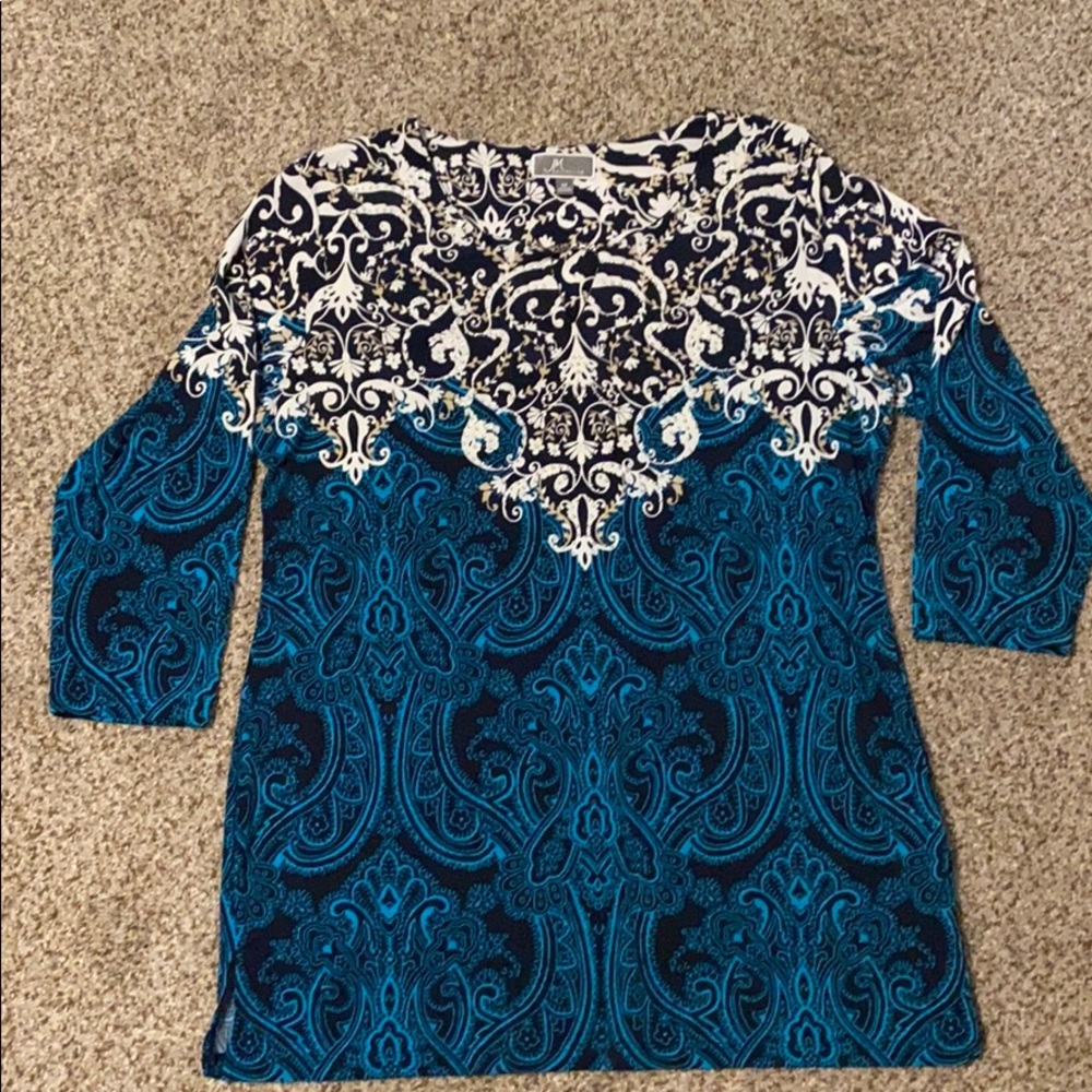 JM beaded blouse